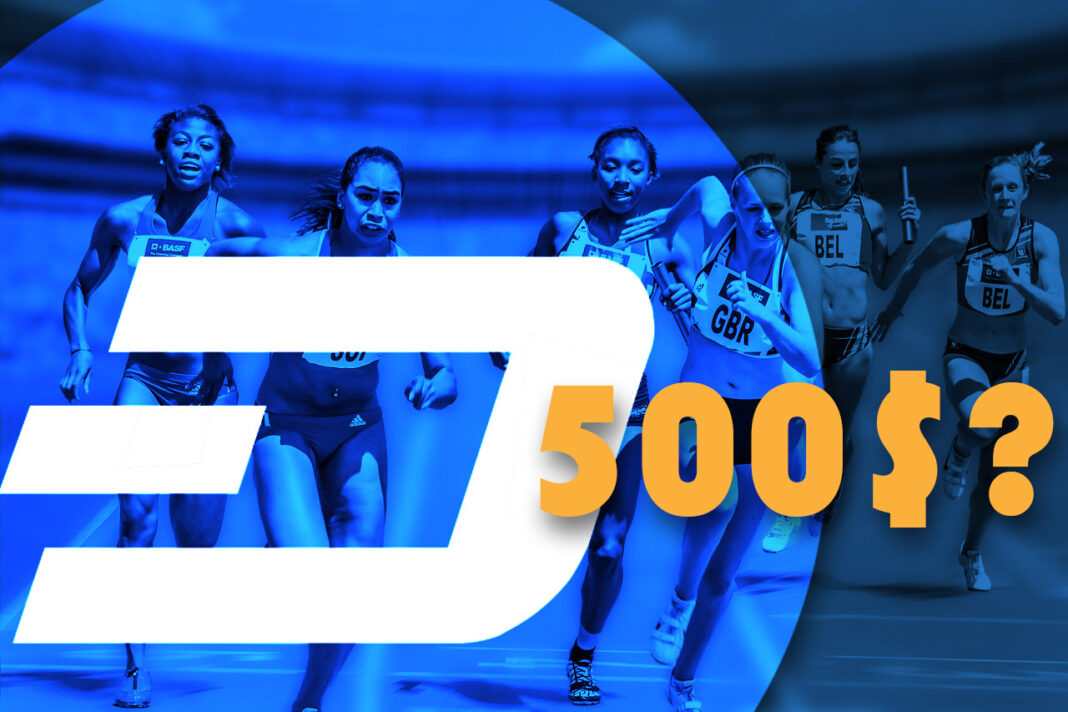 La course du DASH vers les 500 $ - Un objectif réaliste